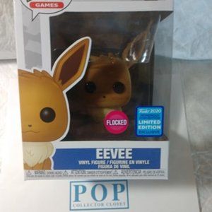 Pokemon Eevee (Flocked) [Wondrous Con] LE Exclus